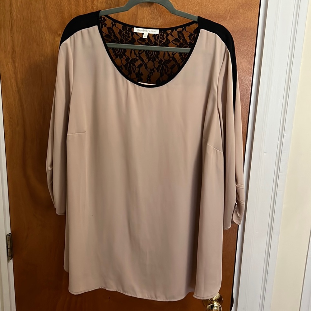 Tan Blouse